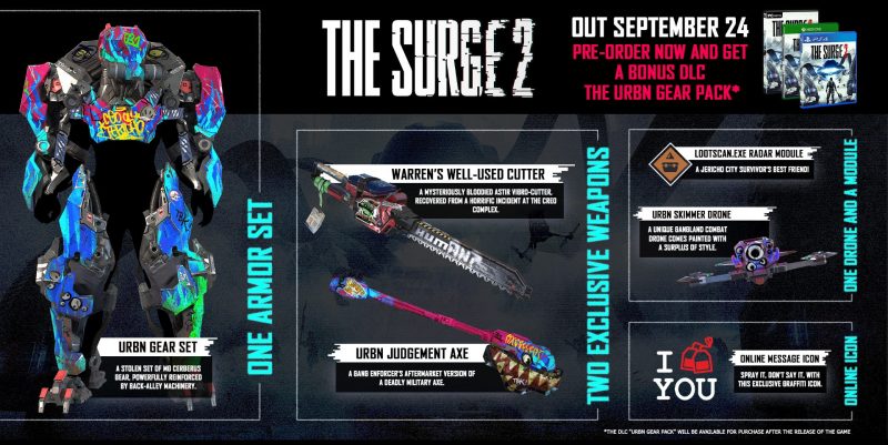 The Surge 2 - URBN Gear Pack