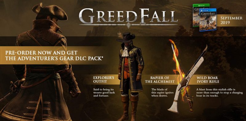 GreedFall - Adventurer's Gear DLC