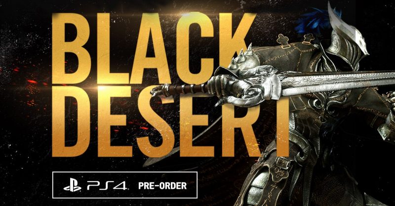 Black Desert - PS4 Pre-Order