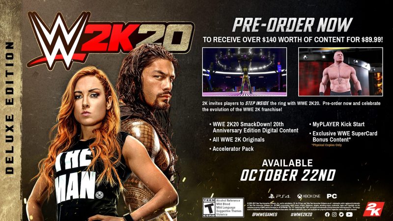 WWE 2K20 - Deluxe Edition