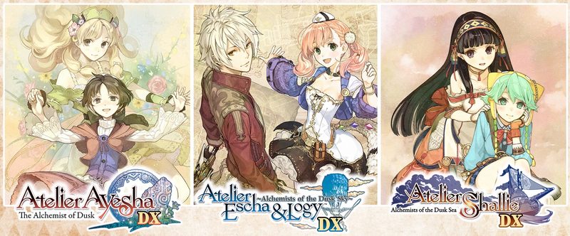 Atelier Dusk Trilogy - Packshots