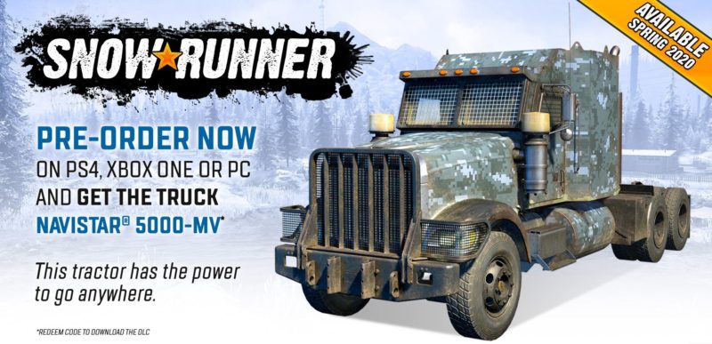 SnowRunner - Navistar 5000-MV