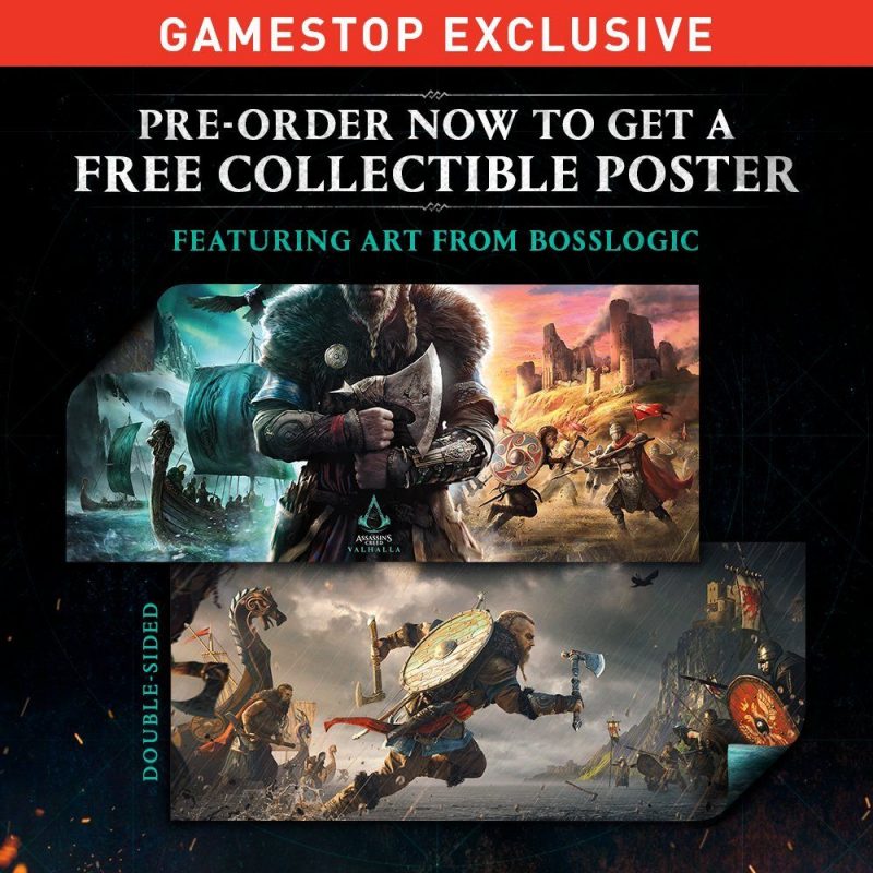 Assassin's Creed Valhalla - Bosslogic Poster at GameStop