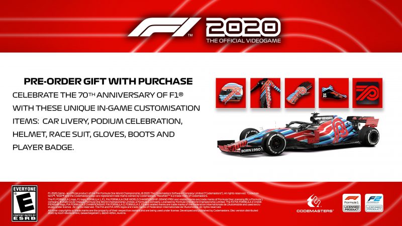 F1 2020 - Seventy Edition