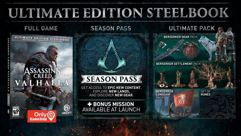 Assassin's Creed Valhalla - Ultimate SteelBook Edition