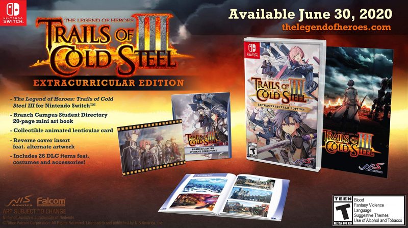 Trails of Cold Steel III (Switch) - Extracurricular Edition