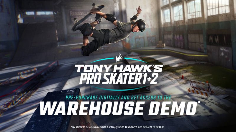 Tony Hawk's Pro Skater 1 + 2 - Warehouse Demo