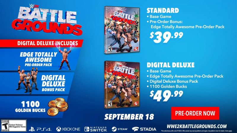 WWE 2K Battlegrounds - Digital Deluxe Edition