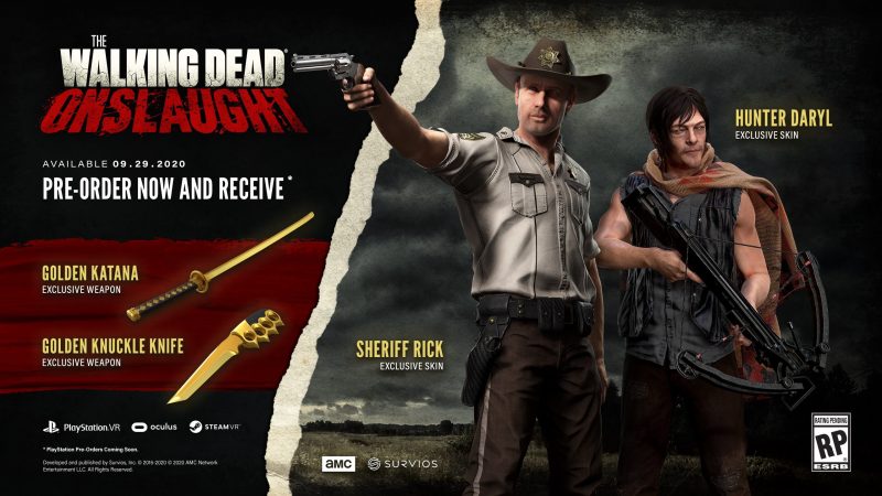 The Walking Dead: Onslaught - Pre-Order Bonuses