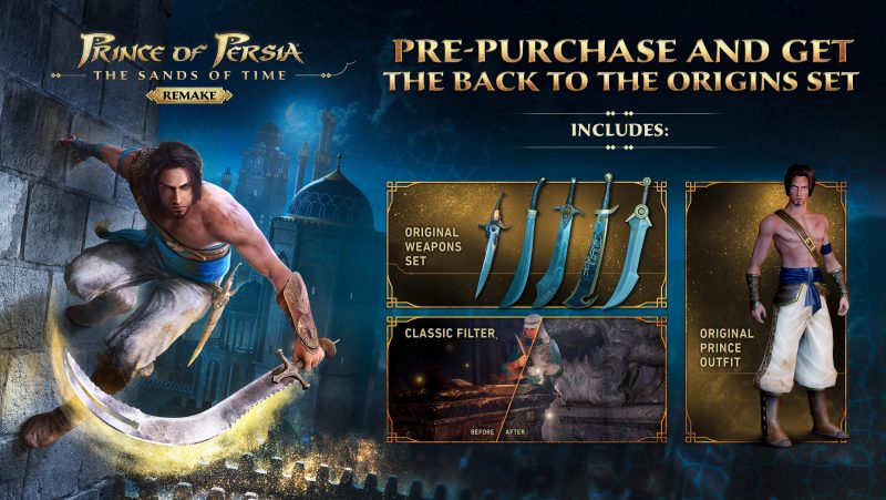 Prince of Persia: The Sands of Time Remake - Back to the Origins Pack