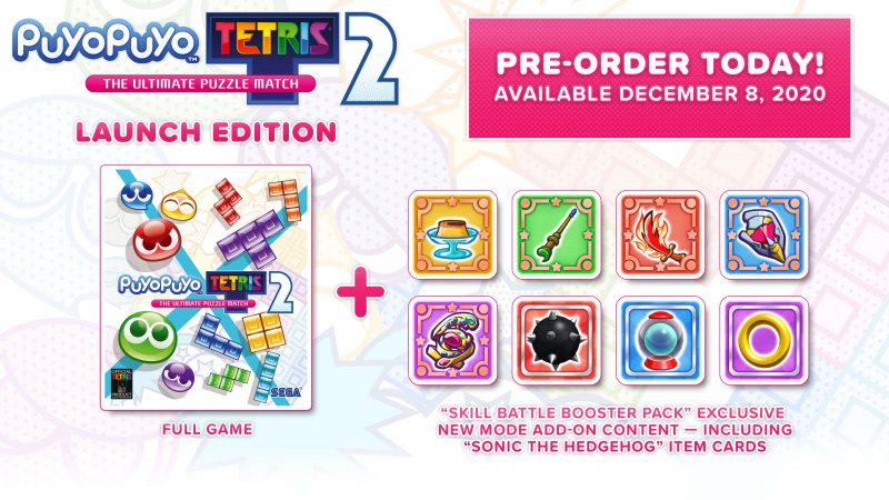 Puyo Puyo Tetris 2 - Skill Battle Booster Pack