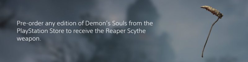 Demon's Souls - Reaper Scythe