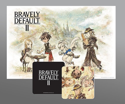 Bravely Default II - Coaster & Placemat Set