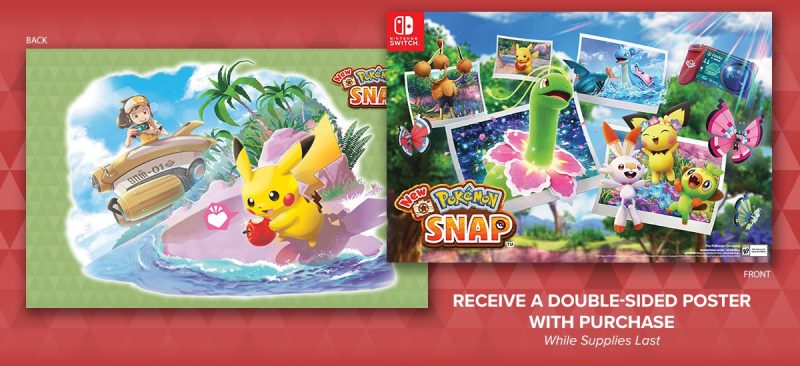 New Pokémon Snap - Double-Sided Poster