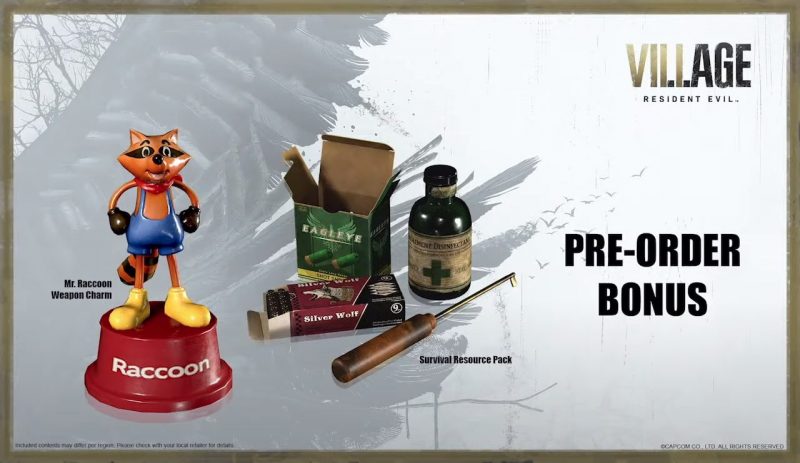 Resident Evil Village - Pre-Order Bonuses