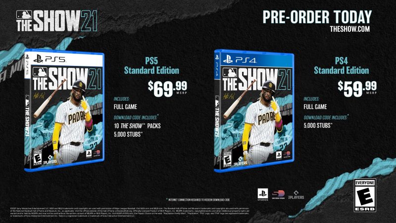 MLB The Show 21 - Standard Editions